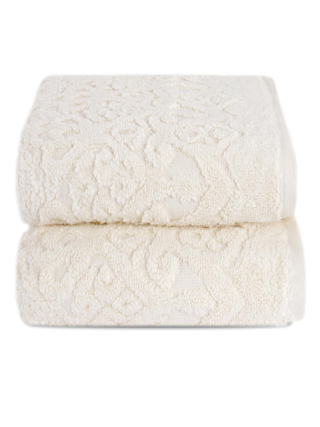 Maspar 100% Cotton Windsor Hand Towel 400 Gsm (Beige) - Set Of 2