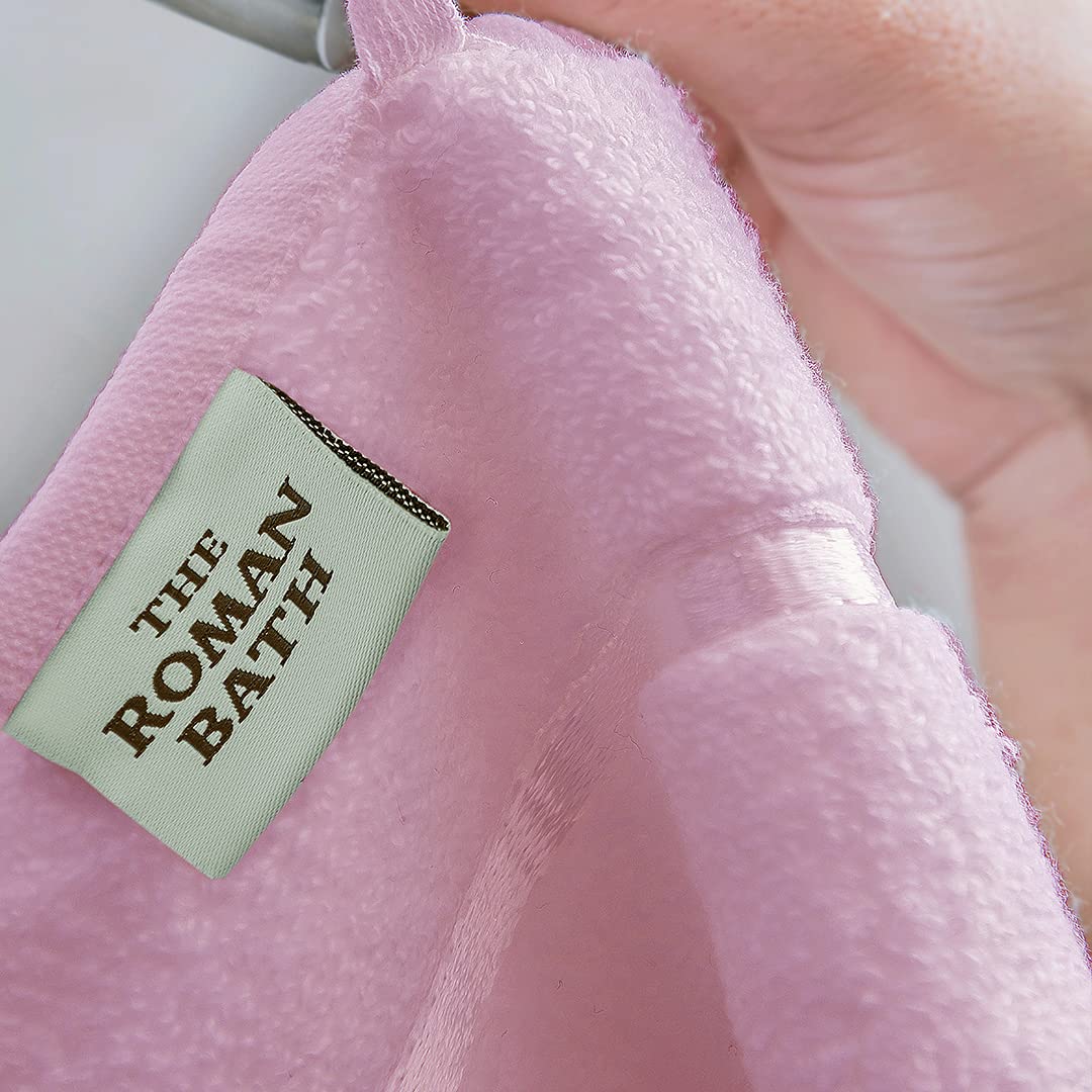 Spread Spain 100% Cotton Bath Towels 600 Gsm | Roman Bath Towel Large Size Soft, Fluffy & Absorbent - Pink