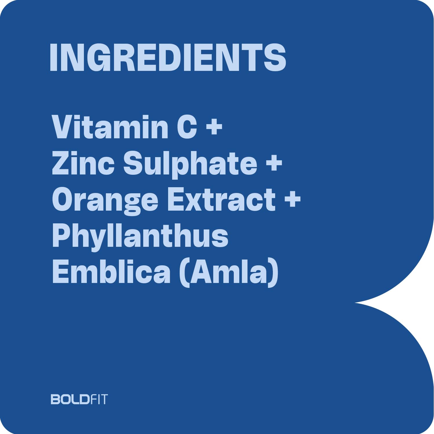 Boldfit Vitamin C Complex 1000mg Tablet With Amla & Zinc For Men & Women - Supports Energy, Immunity, Antioxidant | 60 Tablets , 100gm 0.2lbs