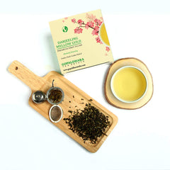 Gopaldhara Darjeeling Mellow Gold Tea - 200gm Paper Box, 7.05 Ounce | Premium First Flush Spring Tea - USDA Certified Premium Darjeeling Loose Leaf Tea | Low Caffeine Garden Fresh Tea