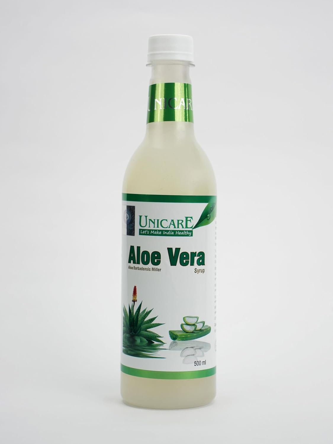 Unicare Remedies Aloe Vera Juice, Vegetarian, Removes Toxins From Stomach & Intestine | 500ml 1.1lbs