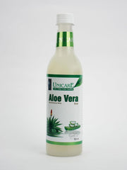Unicare Remedies Aloe Vera Juice, Vegetarian, Removes Toxins From Stomach & Intestine | 500ml 1.1lbs