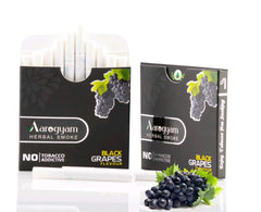 Black Grapes Flavour Cigarette For Relieve Stress & Mood Enhance - 10 Sticks In Each Packet | No Bad Smell, Non Addictive, No Harmful - Tobacco & Nicotine Free