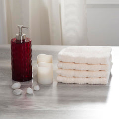 Maspar 100% Cotton Casper Face Towel 700 Gsm (Ecru) - 4 Pcs