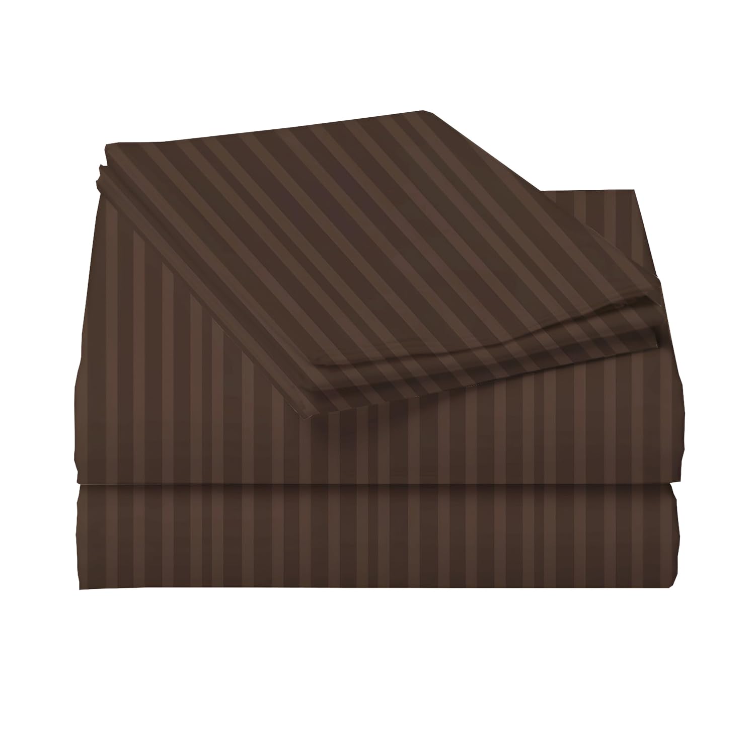 Cotton Double Bedsheet With 2 Pillow Cover - 90 X 90 Inches, Brown | Suitable For All Seasons & Easy To Wash | Bedding Set For Daily Use