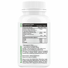 Hxn Elderberry Extract With Zinc, Vitamin C & Ginger Extract, Organic Black Sambucus Elderberry Supplement For Antioxidant, And Immunity Support Supplement | 60 Tablets 100gm 0.2lbs