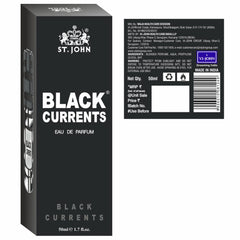 St. john Cobra Black Currents Men Long Lasting Eau De Perfume 50ml 1.6 Fl.oz. | Perfect For Partywear & Dailywear