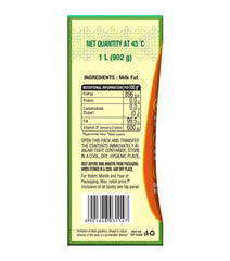 Natural Desi Cow Ghee By Mother Dairy | Good Source Of Energy Healthy & Nutrients Desi Cow Ghee Perfect For Glowing Skin | (1 Litr) 33.8 Ounce | Box Pack