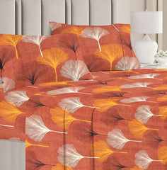 100% Microfiber Combo Pack Of 4 Double Bedsheets With 8 Pillow Covers | 90 X 90 Inches, Multicolor - Bedding Set Cotton Feel Breathable & Wrinkle Free