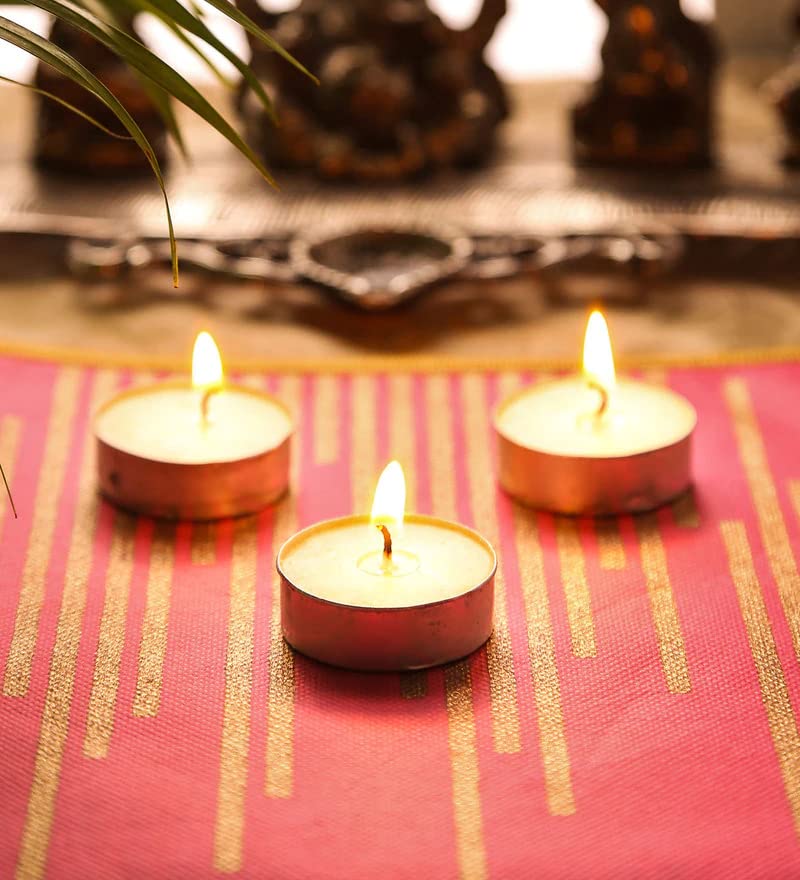 WHITE TEALIGHT CANDLES PACK OF 200 | BEST FOR WEDDING HOME DECOR CANDLE