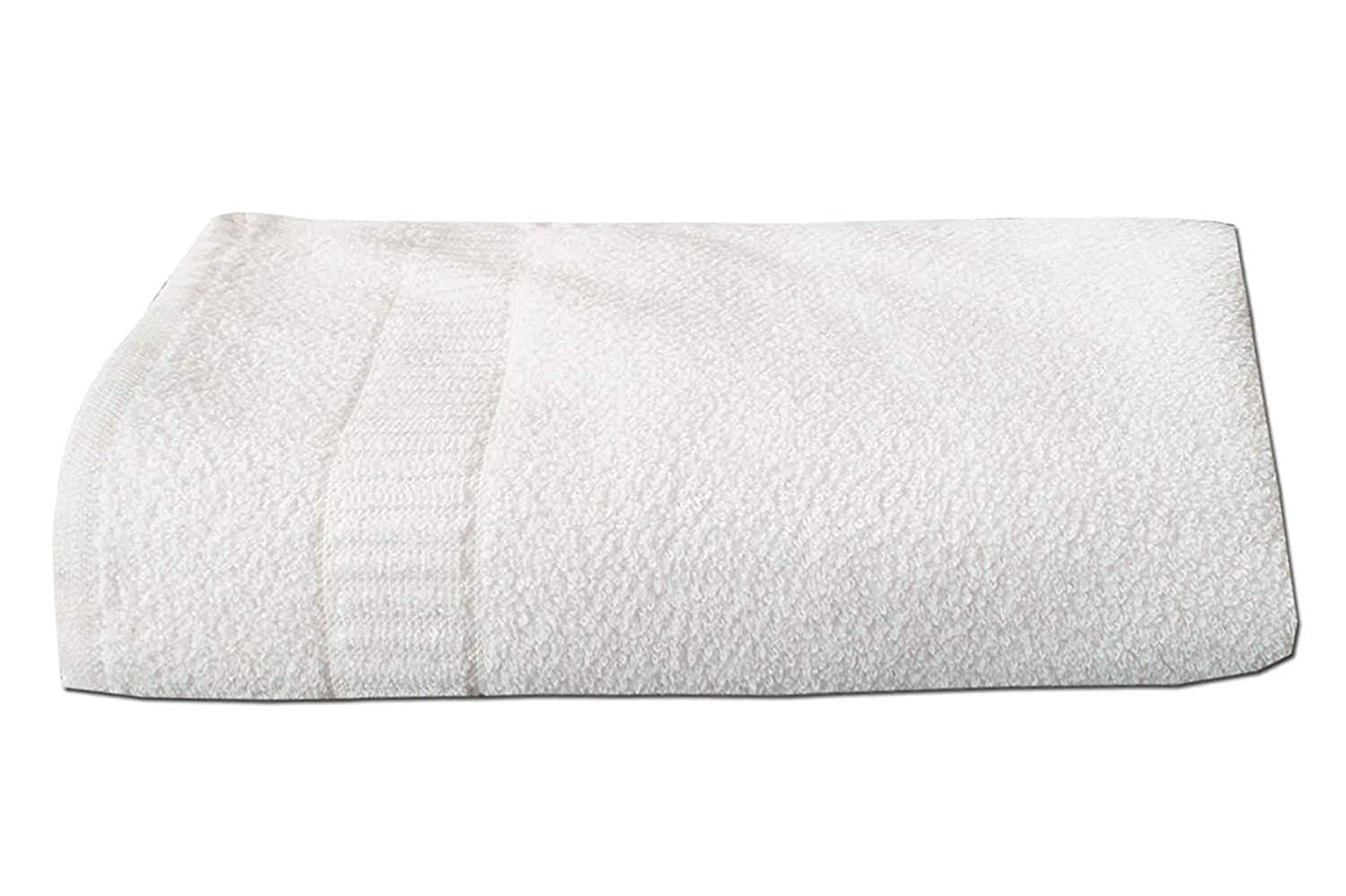 Ayus Cotton Bath Towel 1600 Gsm (Blue, White, Yellow & Pink) - Pack Of 4