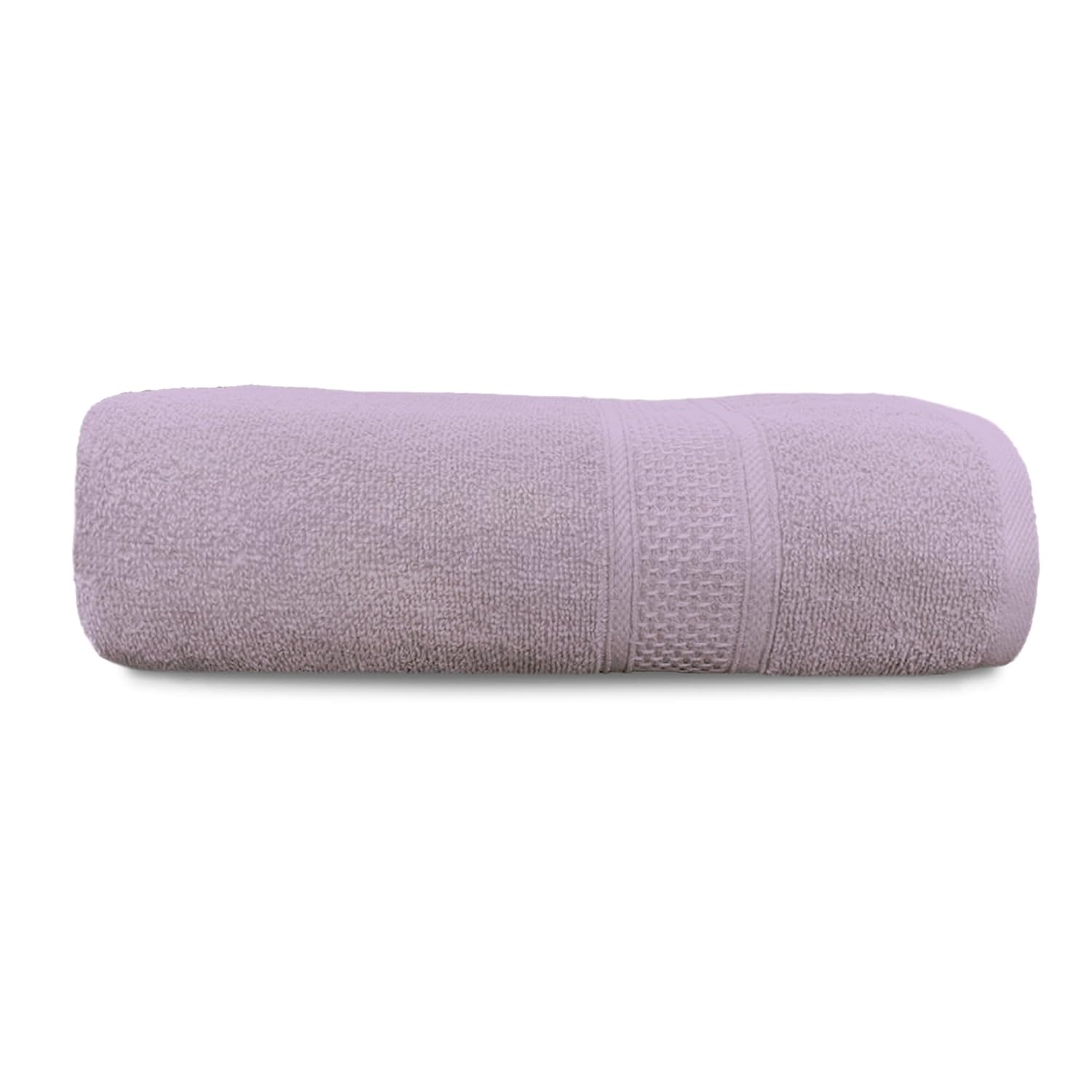 Luxe Home Cotton Bath Towel 450 Gsm | Quick Dry Large Size Bathroom Towels For Men & Women, Home, Kitchen, Gym, Spa (Lavender)