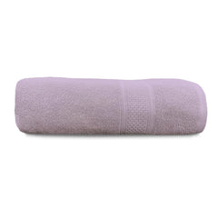 Luxe Home Cotton Bath Towel 450 Gsm | Quick Dry Large Size Bathroom Towels For Men & Women, Home, Kitchen, Gym, Spa (Lavender)