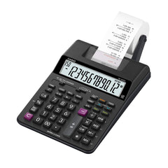Casio HR-100RC-BK 150 Steps Check & Correct Printing Calculator With Reprint Feature & Casio IR-40 Printing Ribbons