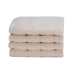 Maspar 100% Cotton Casper Face Towel 700 Gsm (Ecru) - 4 Pcs