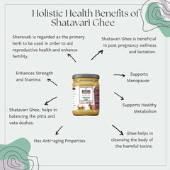 100% Natural Ashwagandha Ghee By Bhumi Organic Farm | Rich In Protein Fiber Healthy A2 Gir Cultured Cow Ghee Good For Overall Health | (500ml) 16.9 Ounce | Jar Pack
