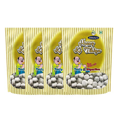 Dilbahar'S Hing Peda 400gm, (100gm *4) | Yummy Digestive Goli Pachak | Pouch Pack