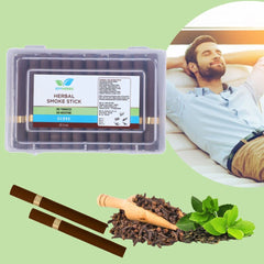 Ayurvedic Herbs Cigarette 1 Pack Of 25 Sticks / Clove Herbal Cigarette Smokes - Nicotine Free & Tobacco Free Alternative