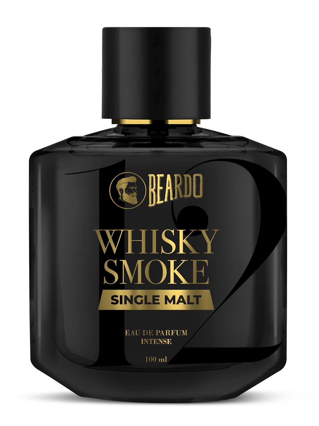 Beardo Whisky Smoke Single Malt Men Long Lasting Eau De Parfum Intense 100ml 3.4 Fl.oz. | Best Suited For Events