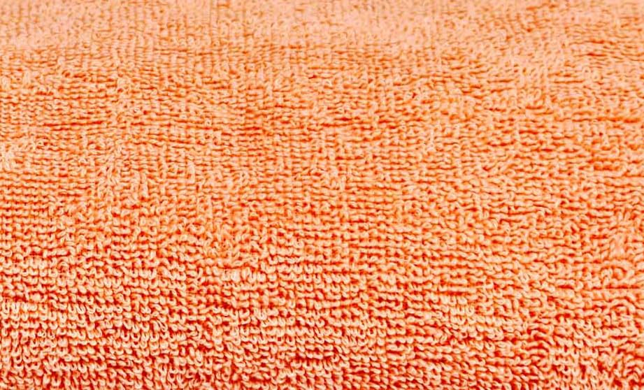 Space Fly Cotton Luxury Bath Towels 600 Gsm (Orange)- Pack Of 1