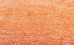 Space Fly Cotton Luxury Bath Towels 600 Gsm (Orange)- Pack Of 1