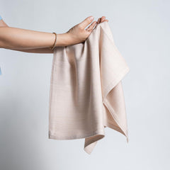 Debaans Bamboo 1 Bath & 2 Hand Towels 800 Gsm | 100% Bamboo, Quick Dry, Lightweight Towels (Beige)- Set Of 3