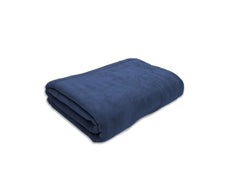 Black Gold The Finer Touch Oversized Microfiber Bath Towel 700 Gsm | Soft Quick-Dry Microfiber Towel For Men & Women | Lightweight, Absorbent & Travel-Friendly (Navy Blue)