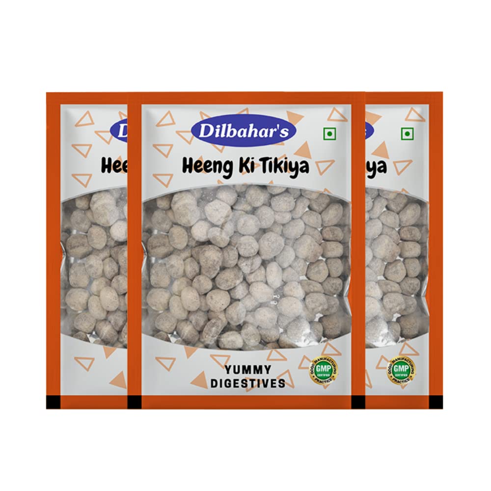 Dilbahar'S Heeng Ki Tikiya 1.2kg, (400gm* 3) | Yummy Digestive Goli Pachak