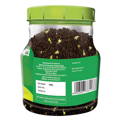 Vikram Elaichi CTC Tea Leaf - 500gm Jar, 17.6 Ounce | Enriched With 100% Natural Ground Cardamom - Refreshing & Aroma Chai Patti | No Added Essence, Caffeine Free