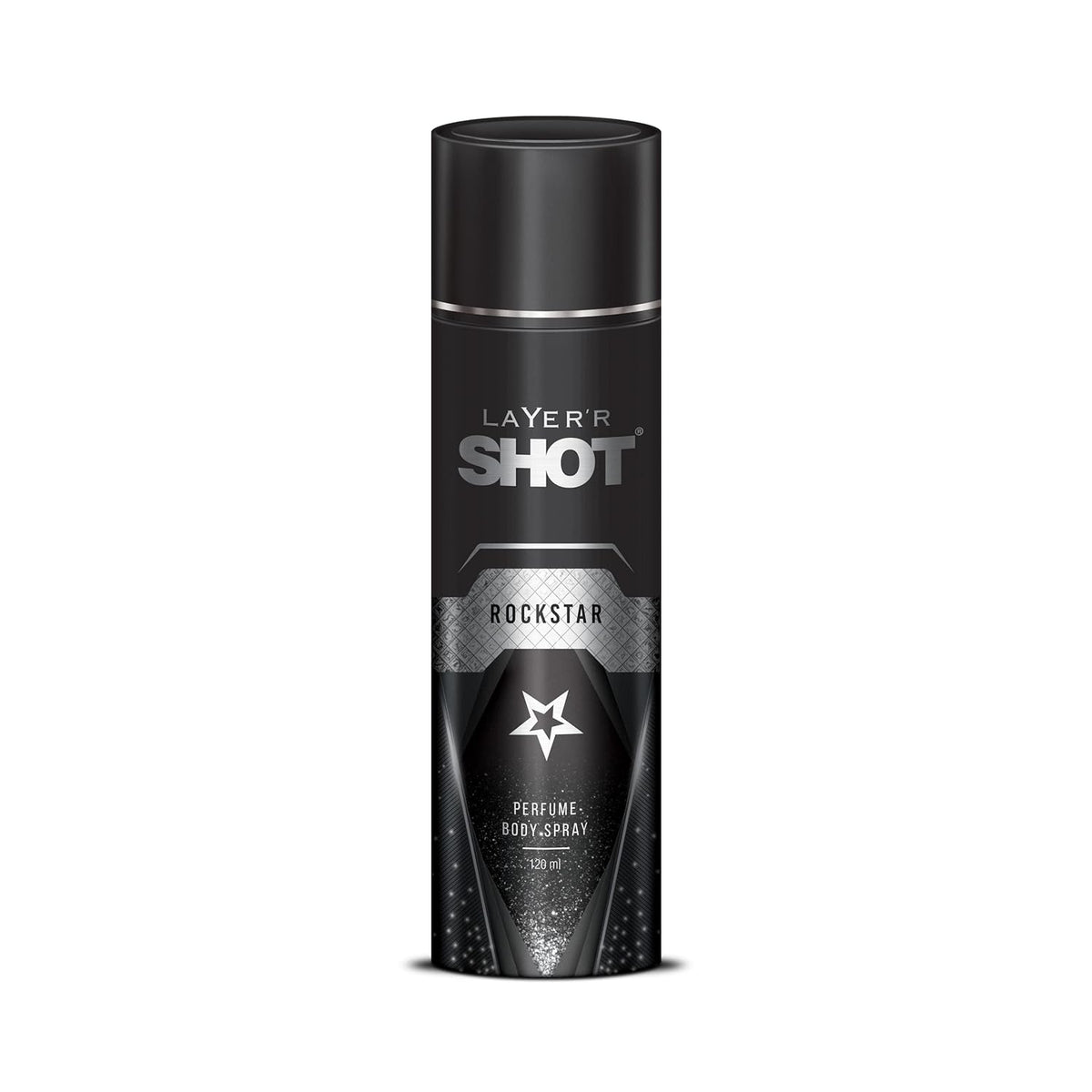 Layer'r Shot  Rockstar Oriental Fougere 120ml 4 Fl.oz. Long Lasting Perfume Body Spray For Men