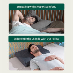 Cervical Pillow, For Neck & Shoulder Pain Relief - XXXL King Size | Cool Gel Memory Foam Pillow For Sleeping | Orthopedic Pillow For Spondylitis, Neck Support Medical Pillow - Set Of 2