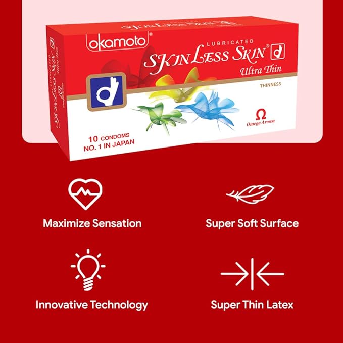 Okamoto Skinless Skin - Ultra Thin Condoms