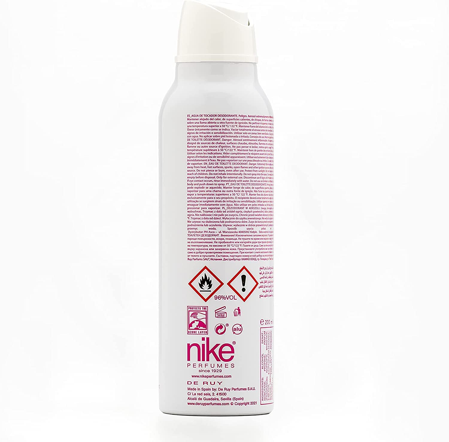 Nike Urbanite Oriental Avenue Deodorant Spray 200ml 6.7 Fl.oz. | Perfect Gift For Wife | Long Lasting Fragrance