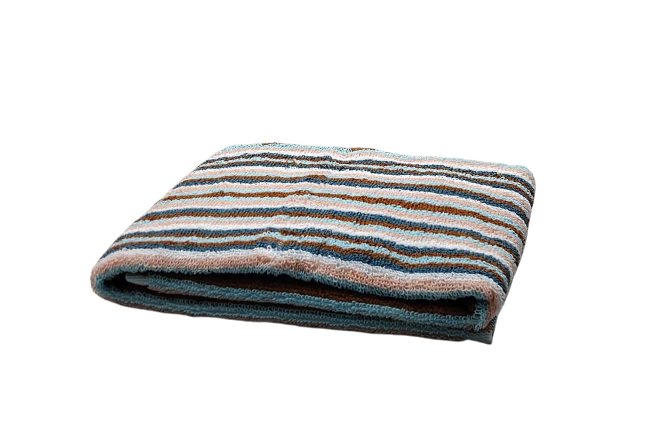Nn - Nav Nit Groups 100% Terry Cotton Hand Towel 250 Gsm | Soft Fabric Suitable For Men & Women, Comfortable Everyday Use (Mixcolor)