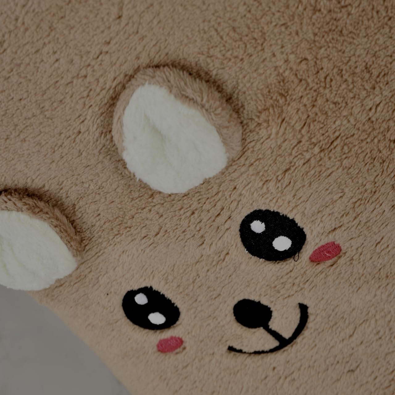 Hovent Microfiber Baby Bath Towel 400 Gsm | Large Size Super Absorbent Quality Baby Bath Towel (Brown)