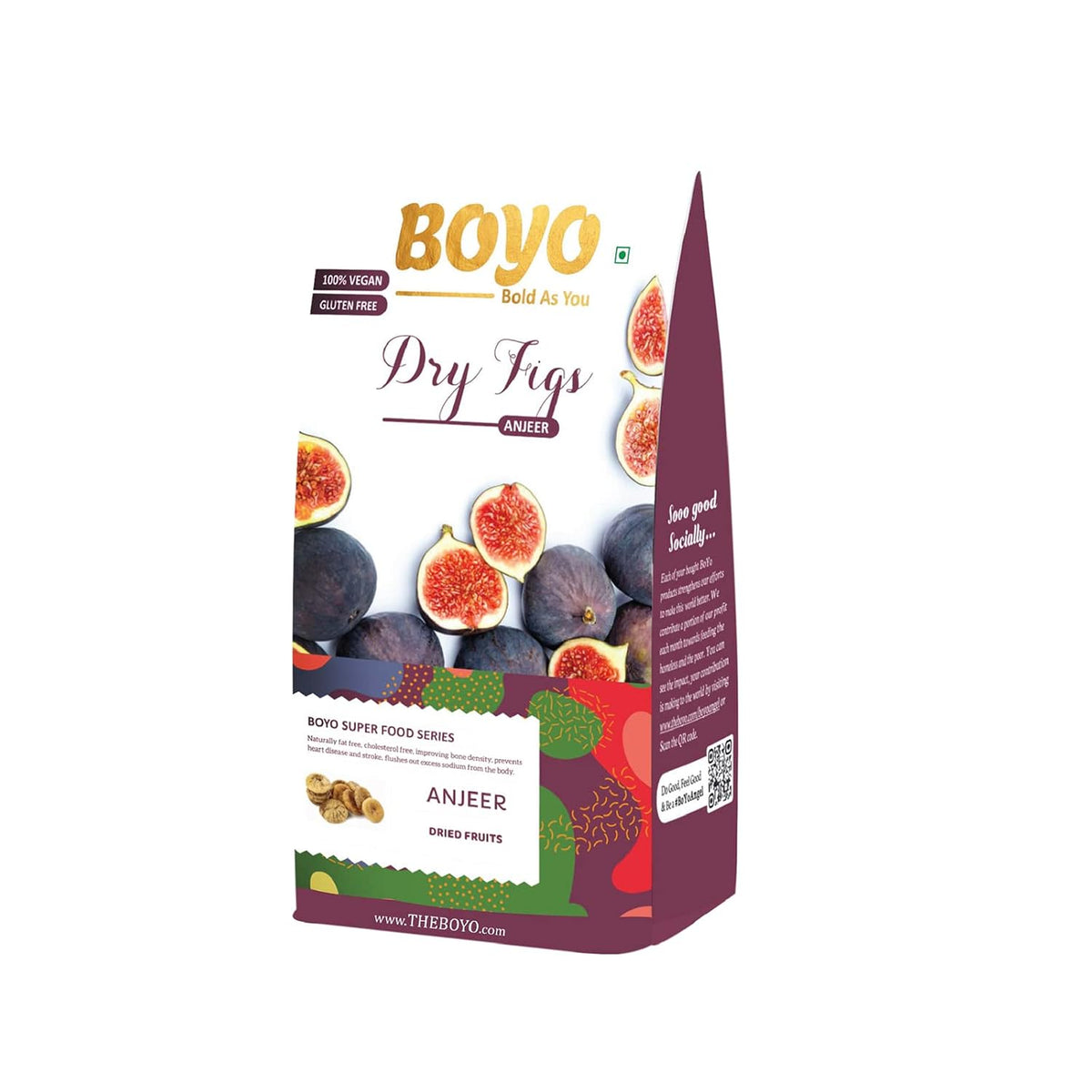 100% Natural Dried Afghani Figs By Boyo 200gm, | Rich In Iron Fiber Rich Dry Fruits Gluten Free Good Immunity Dry Anjeer | 7.0 Ounce