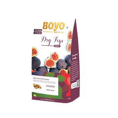 100% Natural Dried Afghani Figs By Boyo 200gm, | Rich In Iron Fiber Rich Dry Fruits Gluten Free Good Immunity Dry Anjeer | 7.0 Ounce