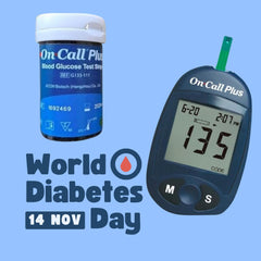 Rossify On Call Plus Blood Glucose Test Strips - 50 Strips | On Call Plus Accurate & Reliable Diabetic Testing