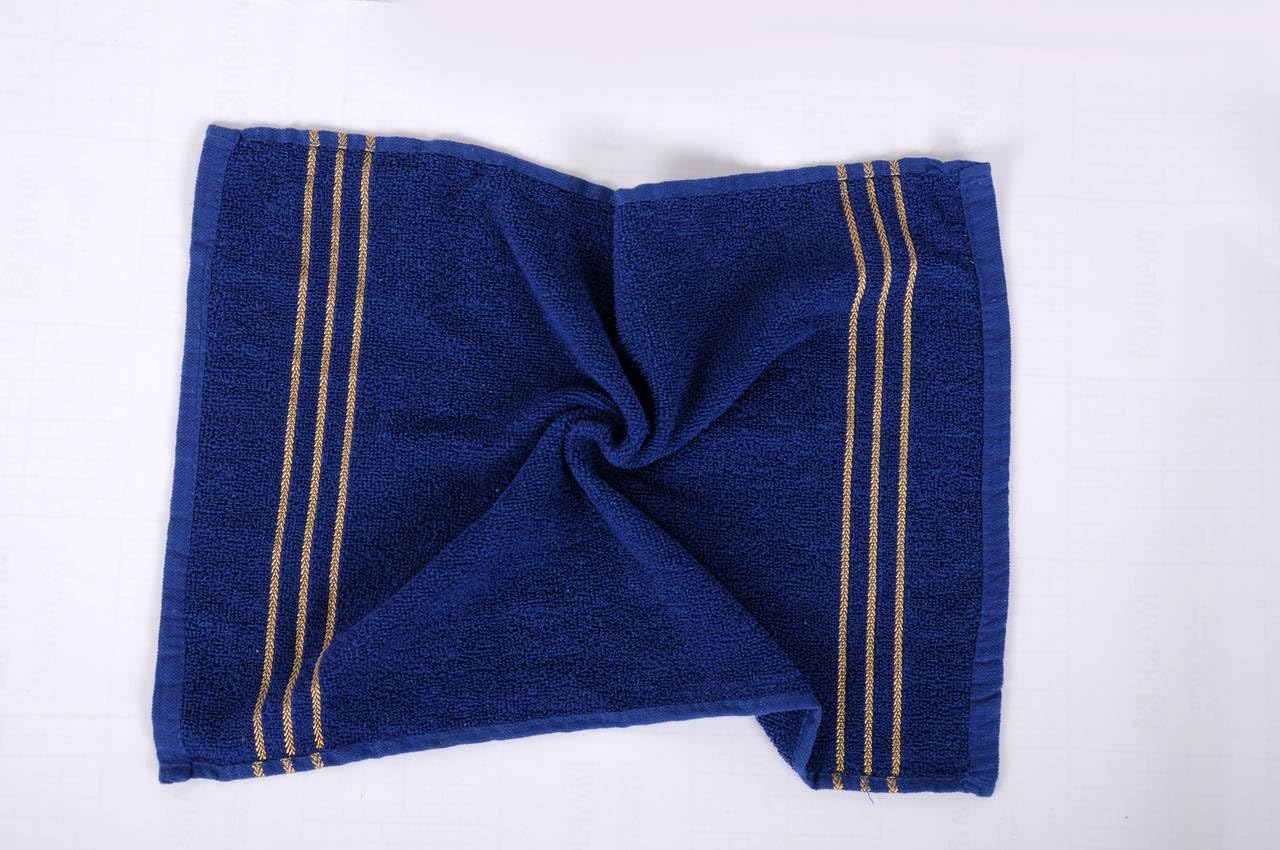 Blissful Creations Cotton Face & Hand, Sport Towels 800 Gsm (Pack Of 4)