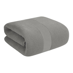 House Of Terry 100% Cotton Bath Towel 450 Gsm | Quick Dry, Soft & Absorbent, Fade-Resistant, Skin-Friendly For Men & Women Towel (Grey)