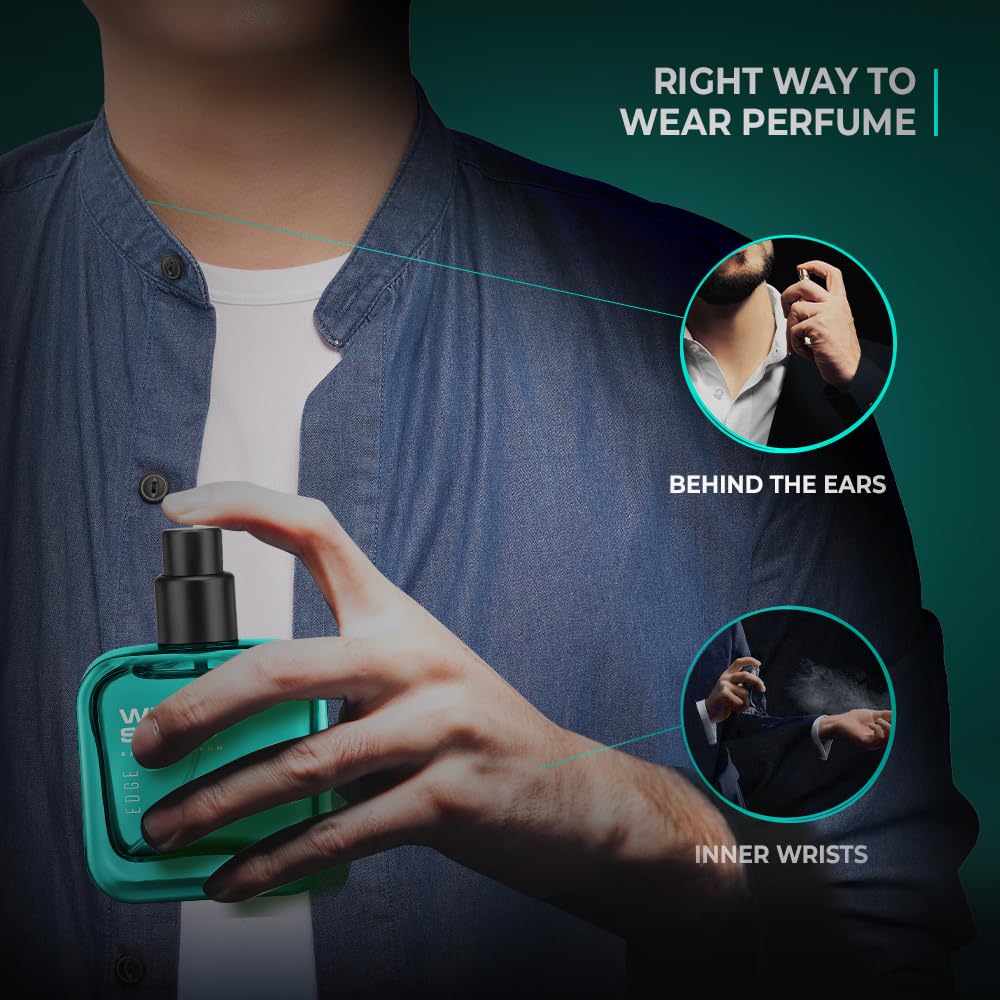 Wild Stone Edge EDP Perfum For Men 30ml 1.0 Fl.oz.| Long Lasting Fragrance | Perfect Gift For Bestfriends