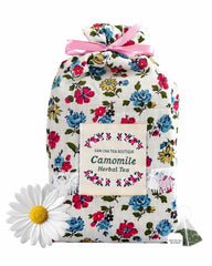 San-Cha Pure Chamomile Herbal Tea - 15 Biodegradable Herbal Tea Bags | Provides Good Sleep, Reduces Stress - Caffeine Free, Environment Friendly