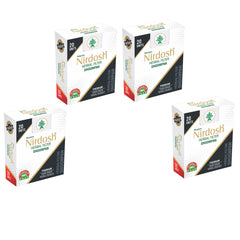Premium Flavored Herbal Filter Dhoompan Sticks - Pack Of 4X 20 Pcs Herbal Cigarette | Bidi Sticks Rolled In Tendu Leaves, Non-Addictive Sticks - Tobacco Free & Nicotine Free
