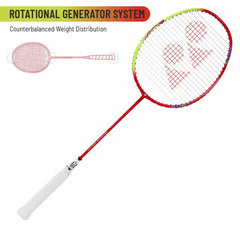 Yonex ASTROX 02 ABILITY Strung Badminton Racquet, 4u Colour - Red, Grip Size - G4, Material - Graphite