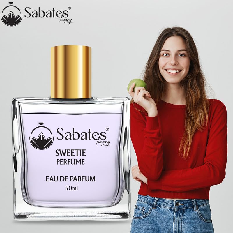 Sabates Sweetie Elegant Eau De Parfum 50ml 1.6 Fl.oz. | Perfect Perfume For Special Occasions | For Women