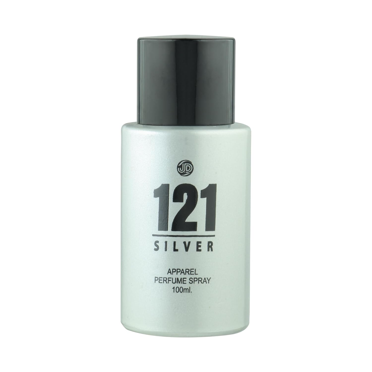 JD International 121 Silver Apparel Unisex Perfume With Long Lasting Fragrance - 100ml, 3.4 fl.oz.| perfume For Men & Women