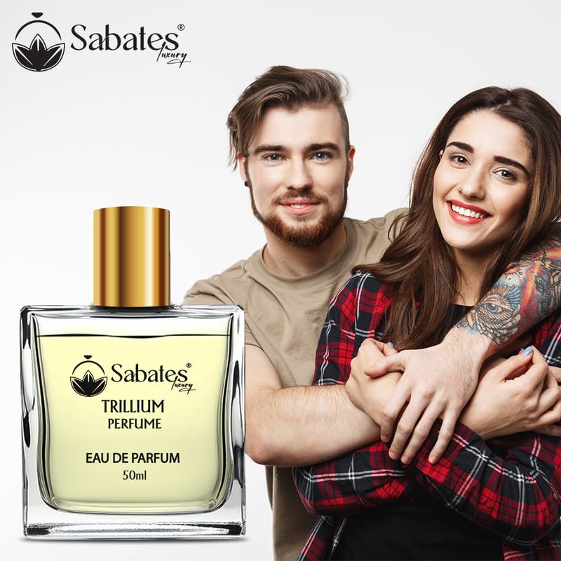 Sabates Trillium Eau De Parfum 50ml 1.6 Fl.oz. | Long-lasting Luxury Fragrance For  Men & Women