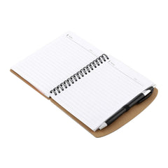 Memo Note Pad In Diary Style With Sticky Notes Pen Regular Notebook Single 70 Pages