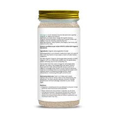 Neuwganic Organic Ashwagandha Powder (Root) India Organic & Usda Organic Certified, Ashwagandha Churna - Important For Vitality & Strength | 500gm 1.1lbs