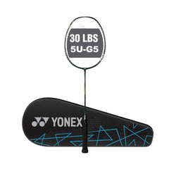 Yonex VOLTRIC LITE 43i Strung Graphite Badminton Racket, For Intermediate Players | 30 Lbs Tension, 5U G5, Colour - Dark Green